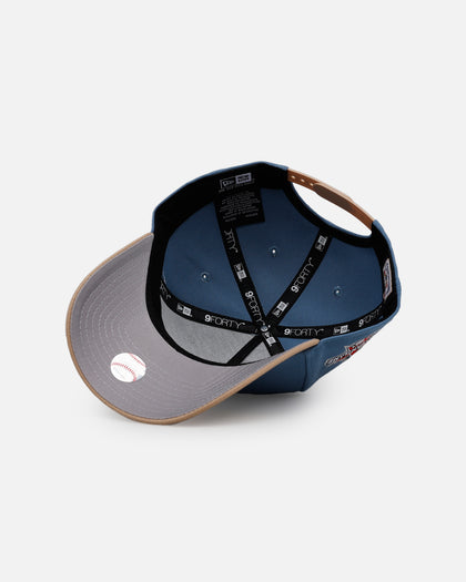 New Era Los Angeles Angels 'Easy Breezy' 9FORTY A-Frame Snapback Blue/Tan