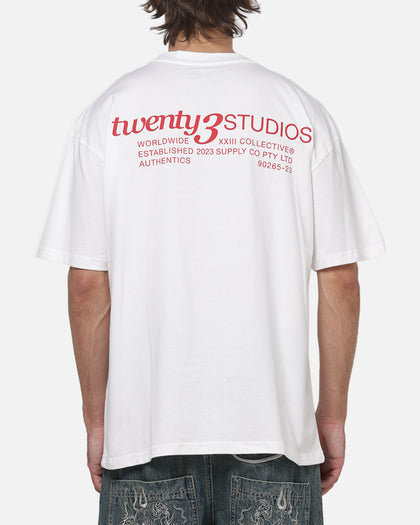 XXIII Collectives T-Shirt White/Red