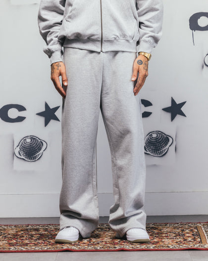 Carre Grit Trackpants Grey Marle
