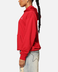 Jordan Brooklyn Fleece Pullover Hoodie Gym Red/White