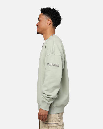 Pro Standard Las Vegas Raiders Drop Shoulder Crewneck Moss