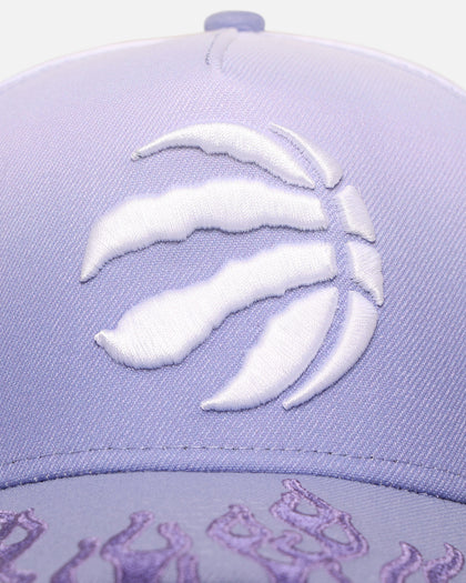 New Era Toronto Raptors 'Sundyed Flames' 9FORTY A-Frame Snapback Lavender