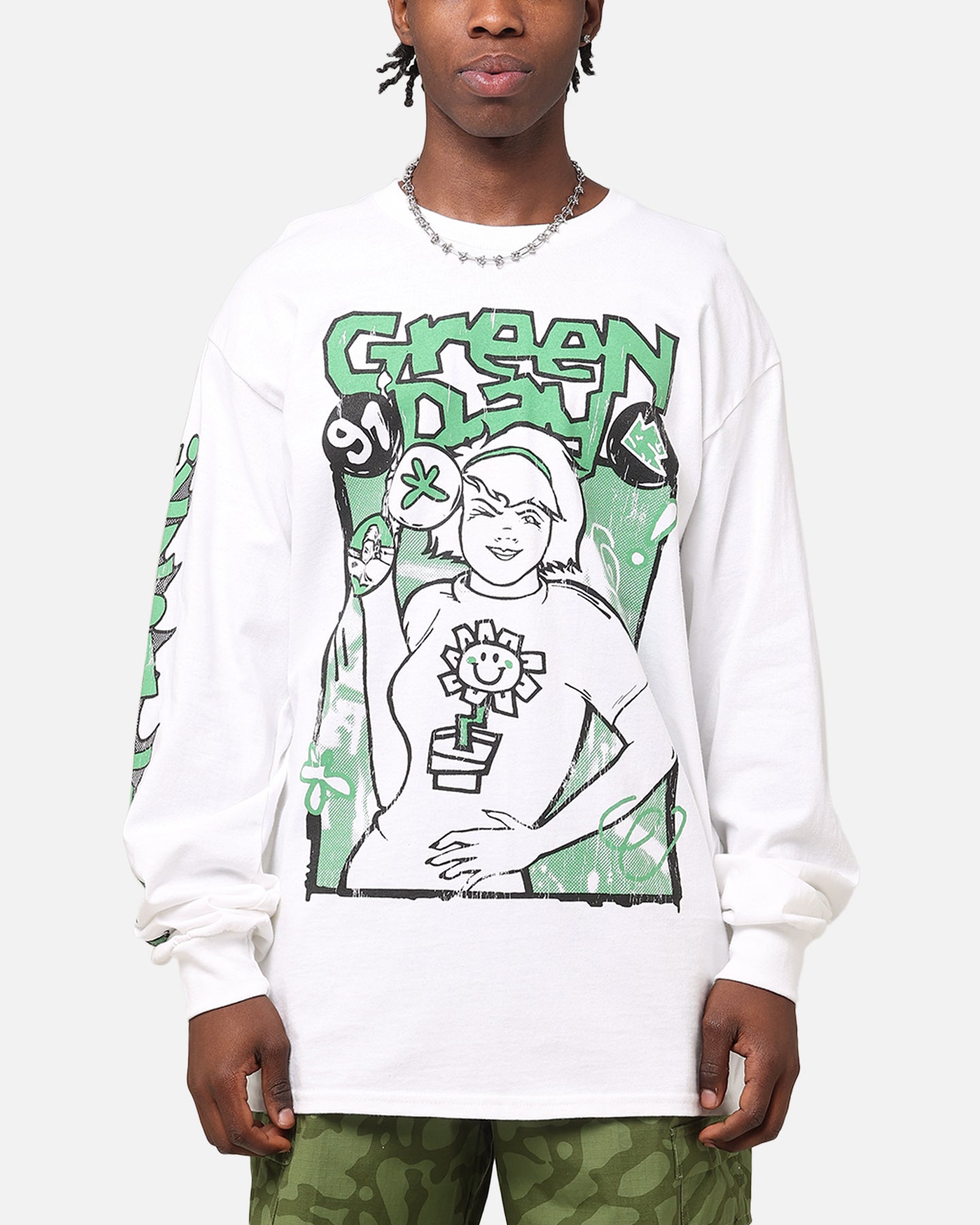 Green Day Kerplunk Long Sleeve T-Shirt White | Culture Kings
