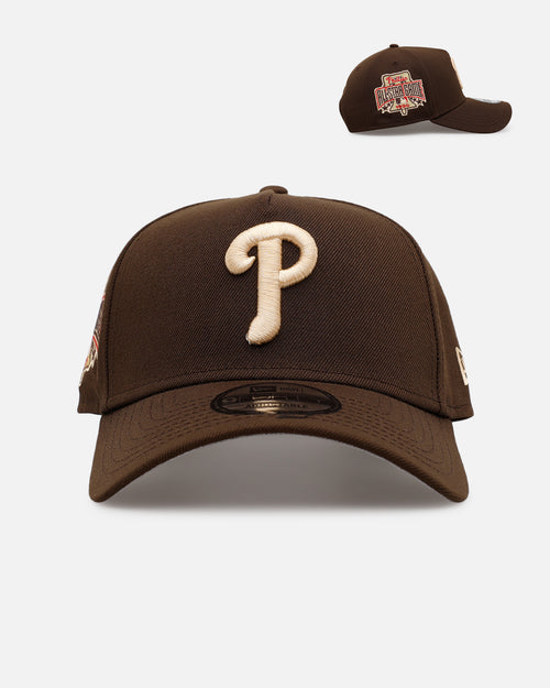 New Era Philadelphia Phillies 'Stay Classy' 9FORTY A-Frame Snapback Walnut