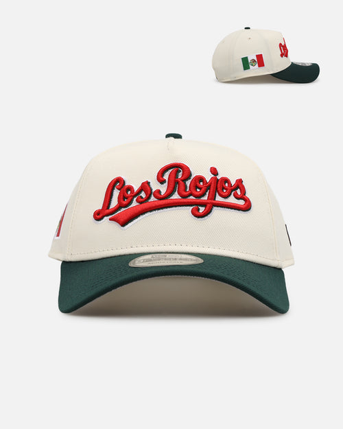 New Era Cincinnati Reds 'Mexican Independence Day' 9FORTY A-Frame Snapback Chrome/Dark Green