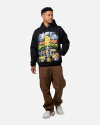 73Studio X Power Rangers Mighty Morphin Hoodie Black