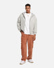 XXIII Boucle Tweed Zip Hoodie Grey Marle