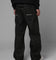 Loiter Selvedge Denim Boot Cut Jeans Black