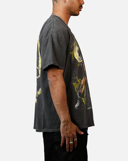 73Studio Marvel Sinister Six Shocker Heavyweight T-Shirt Black Wash