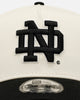 New Era Notre Dame Fighting Irish 'Easy Chrome Black' 9FORTY A-Frame Snapback Chrome/Black