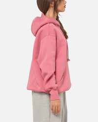 Nike Women's Sportswear Phoenix Fleece Oversized Pullover Hoodie Peony/Sail
