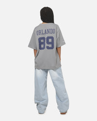 Mitchell & Ness Orlando Magic Open Mesh T-Shirt Grey