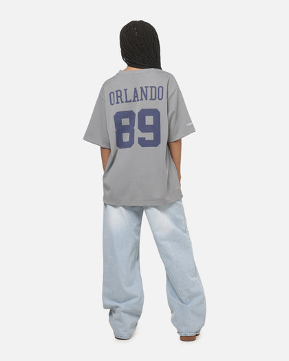 Mitchell & Ness Orlando Magic Open Mesh T-Shirt Grey