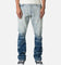 MNML B594 Sun Flare Denim Jeans Blue