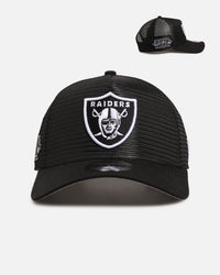 New Era Las Vegas Raiders 'Polychromatic Mesh' 9FORTY A-Frame Snapback Black/White