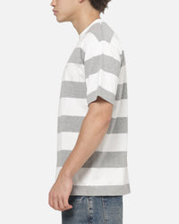 Carre Shoegaze Stripe T-Shirt Grey Marle