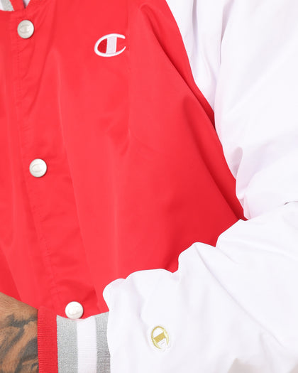 Champion Rebel USA Letterman Jacket Red Spark Csi