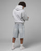 Loiter Rodeo Hybrid Zip Hoodie Grey Marle