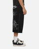 Ed Hardy Studded Tailored Jorts Black