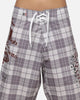 Worship Catharsis Long Boardshorts Light Grey
