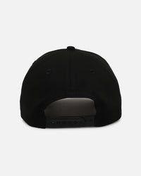 New Era Essendon Bombers 'Triple Black' 9FORTY A-Frame Snapback Black