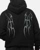Saint Morta Consortium Boxy Hoodie Black