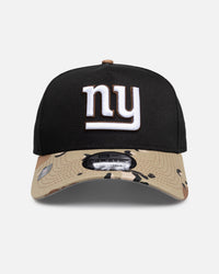 New Era New York Giants "NFL 26 AU Two Tone" 9Forty A-Frame Snapback Black/Camo