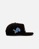 New Era Detroit Lions 'Washed Black NFL Golfer' Corduroy Golfer Snapback Washed Black