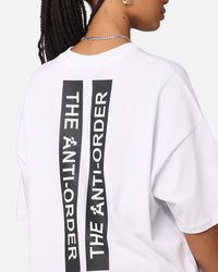 The Anti Order Merch Boxy T-Shirt White/Black