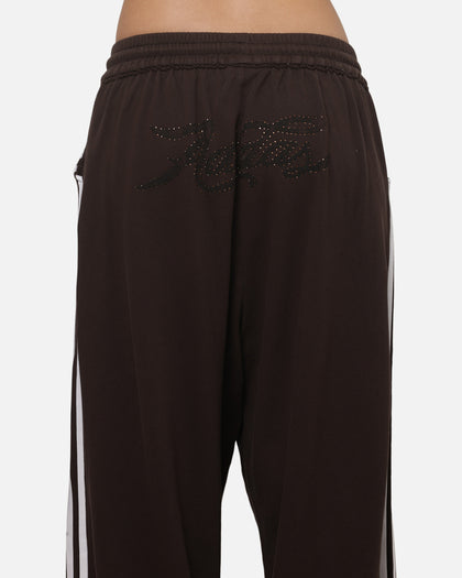 Adidas Women's Graphic Loose Sweat Pants Brown