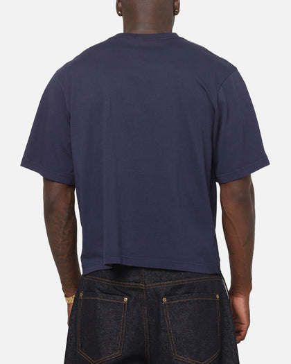 Majestic Athletic New York Yankees American League Crop T-Shirt Indigo