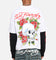 Ed Hardy Skull Layered Long Sleeve T-Shirt White
