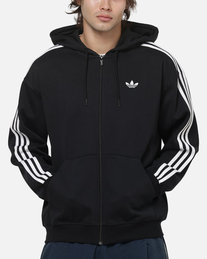 Adidas Baggy Full Zip Hoodie Black