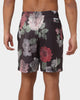 Majestic Athletic Las Vegas Raiders Digi Floral Camo Shorts Faded Black