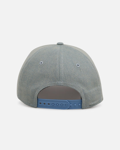 New Era New York Giants 'Distressed Denim' 9FORTY A-Frame Snapback Light Wash Denim