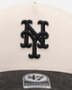 47 Brand New York Mets 'Washed Black Visor' 47 Offside Snapback Natural
