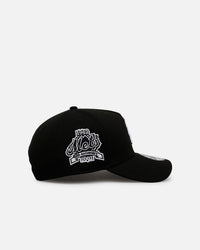 New Era New York Mets 'Black White Upside Down Logo' 9FORTY A-Frame Snapback Black/White