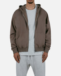 MNML Basic Zip Up Hoodie Brindle