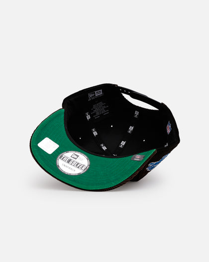 New Era Detroit Lions 'Washed Black NFL Golfer' Corduroy Golfer Snapback Washed Black