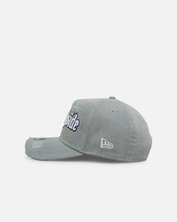 New Era Chicago White Sox 'Distressed Denim' 9FORTY A-Frame Snapback Light Wash Denim