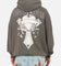 Ed Hardy Sacred Heart Hoodie Washed Charcoal