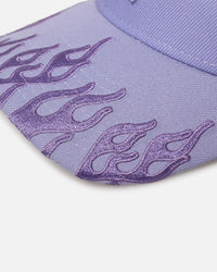 New Era Toronto Raptors 'Sundyed Flames' 9FORTY A-Frame Snapback Lavender
