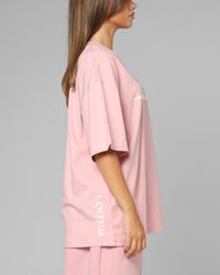 Loiter Hybrid Premium T-Shirt Dusty Pink