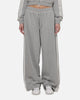 Adidas Women's Graphic Loose Sweat Pants Medium Grey Heather
