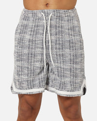 XXIII Textured Ball Shorts Navy/Cream