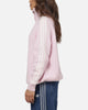 Adidas Women's Funnel Neck Quarter Zip Sweatshirt Pink