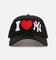 New Era New York Yankees 'Love' 9FORTY A-Frame Snapback Black