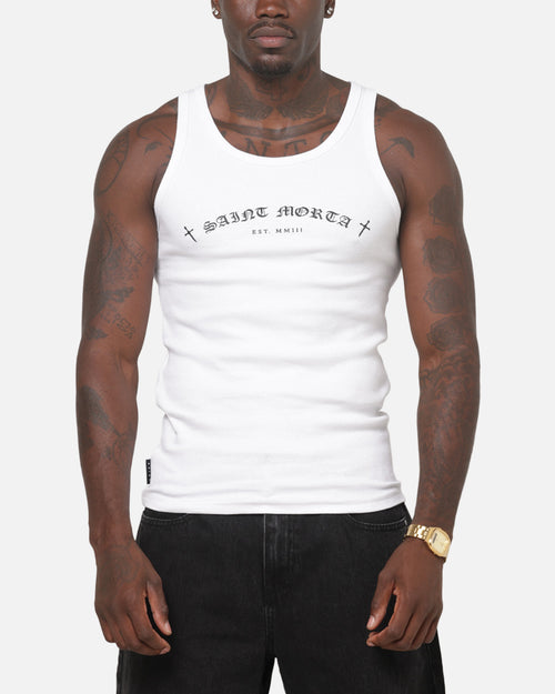 Saint Morta Chronicles Rib Singlet White