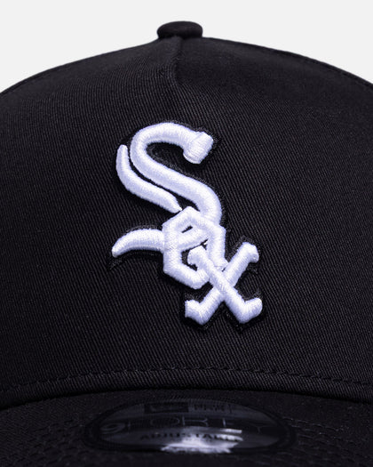 New Era Chicago White Sox 'Running Stitch' 9FORTY A-Frame Snapback Official Team Colours
