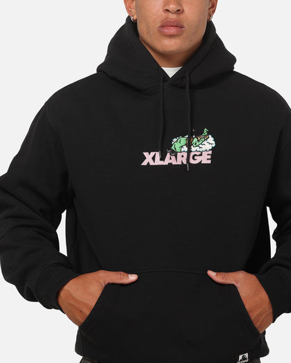 X-Large Cloud Hoodie Black